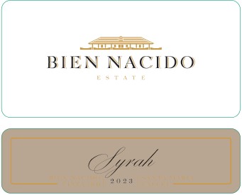2023 Bien Nacido Estate Syrah front label